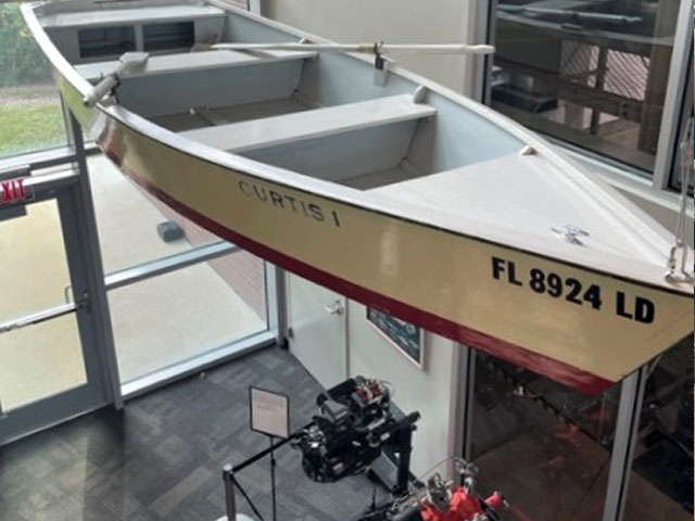 A 1999 Curtis 1 Boat is Adopted in Honor of Joseph Tobiasz