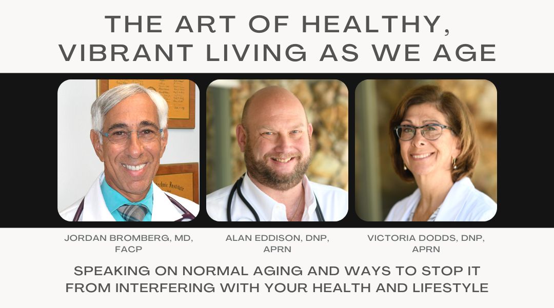3 doctors talking about The Art of Healthy Living