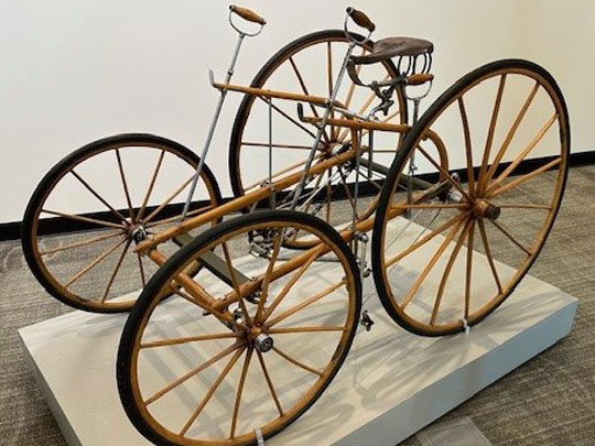 1890 Quadricycle (Velocipede) … provided basis for front wheel drive